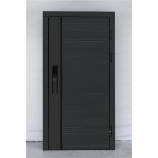 Входная дверь Smart (Смарт) Black Line Зеркало триумф дуб