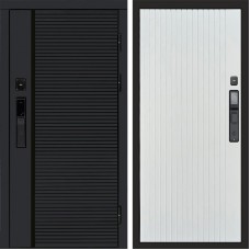 Дверь Termo Door Smart (Смарт) Black Line Flat Белый софт