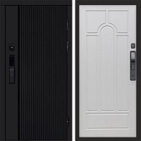 Входная дверь Smart (Смарт) Урбан Блэк (Black) Арка лиственница