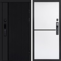 Входная дверь Smart (Смарт) Урбан Блэк (Black) Нео White