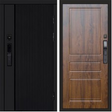 Входная дверь Smart (Смарт) Урбан Блэк (Black) Классика Дуб