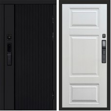 Дверь Termo Door Smart (Смарт) Урбан Блэк (Black) Лион Лиственница