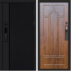 Входная дверь Smart (Смарт) Урбан Блэк (Black) Арка дуб