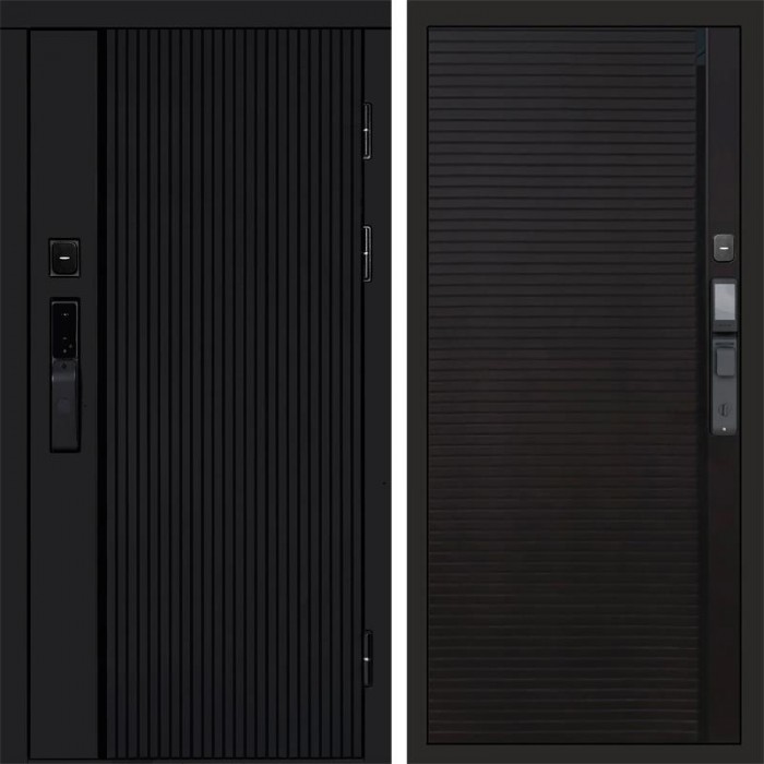Входная дверь Smart (Смарт) Урбан Блэк (Black) Porte black