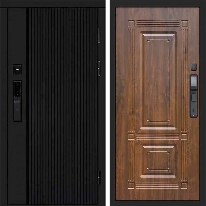 Termo Door Smart (Смарт) Урбан Блэк (Black) Мадрид Дуб