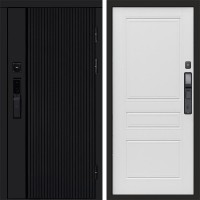 Входная дверь Smart (Смарт) Урбан Блэк (Black) Классика Лиственница