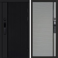 Входная дверь Smart (Смарт) Урбан Блэк (Black) Porte Grey софт