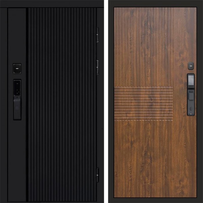 Termo Door Smart (Смарт) Урбан Блэк (Black) Мастино Дуб