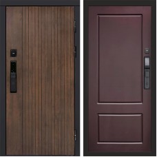 Дверь входная Termo Door Smart (Смарт) Твист Ультра Марсель Шоколад