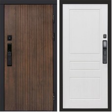 Входная дверь Smart (Смарт) Твист Ультра Классика белое дерево