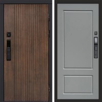 Дверь входная Termo Door Smart (Смарт) Твист Ультра Марсель Grey софт