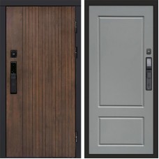 Дверь входная Termo Door Smart (Смарт) Твист Ультра Марсель Grey софт