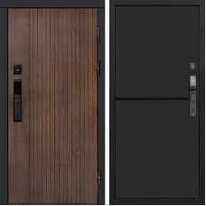 Входная дверь Smart (Смарт) Твист Ультра Нео Блэк