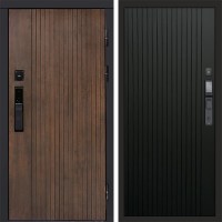 Termo Door Smart (Смарт) Твист Ультра Flat Черный кварц