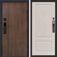 Дверь входная Termo Door Smart (Смарт) Твист Ультра Марсель Слоновая кость