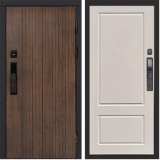 Дверь входная Termo Door Smart (Смарт) Твист Ультра Марсель Слоновая кость
