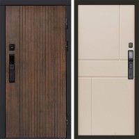 Дверь Termo Door Smart (Смарт) Твист Ультра Горизонт Слоновая кость