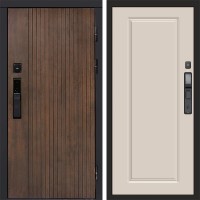 Входная дверь Termo Door Smart (Смарт) Твист Ультра Гранд Слоновая кость