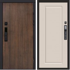 Входная дверь Termo Door Smart (Смарт) Твист Ультра Гранд Слоновая кость
