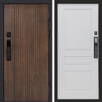 Входная дверь Smart (Смарт) Твист Ультра Классика Белый матовый