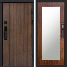 Входная дверь Smart (Смарт) Твист Ультра Зеркало триумф дуб