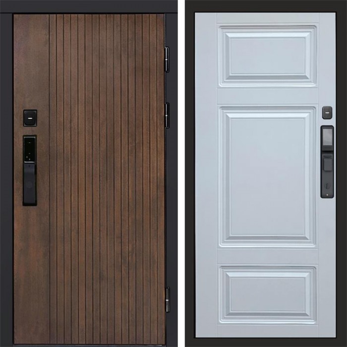 Дверь Termo Door Smart (Смарт) Твист Ультра Лион Белый софт