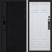 Входная дверь Smart (Смарт) Твист Блэк (Black) Премиум лиственница