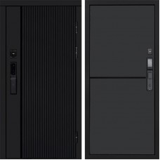 Входная дверь Smart (Смарт) Твист Блэк (Black) Нео Графит