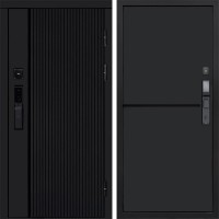 Входная дверь Smart (Смарт) Твист Блэк (Black) Нео Блэк