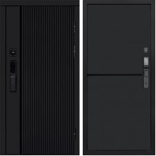 Входная дверь Smart (Смарт) Твист Блэк (Black) Нео Блэк