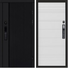 Входная дверь Smart (Смарт) Твист Блэк (Black) White Line