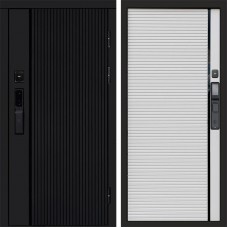 Входная дверь Smart (Смарт) Твист Блэк (Black) Porte white