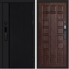 Входная дверь Smart (Смарт) Твист Блэк (Black) Престиж Венге