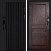 Входная дверь Smart (Смарт) Твист Блэк (Black) Классика Венге