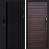 Входная дверь Smart (Смарт) Твист Блэк (Black) Porte Шоколад
