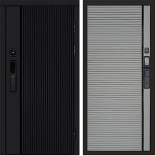 Входная дверь Smart (Смарт) Твист Блэк (Black) Porte Grey софт