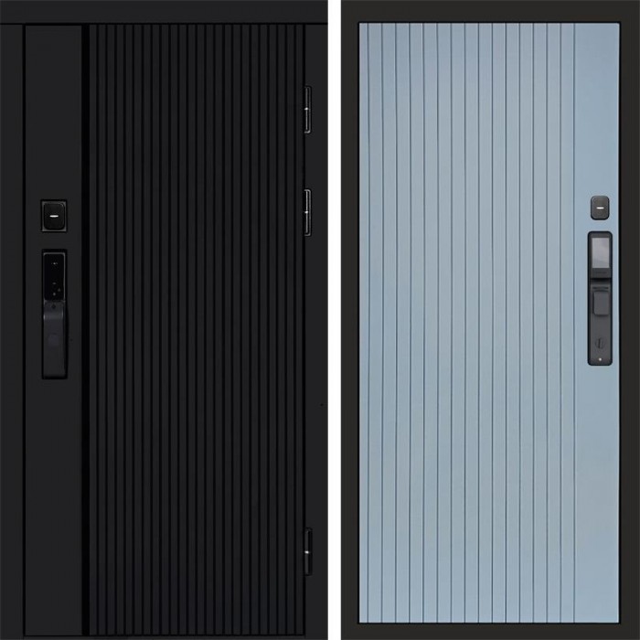 Termo Door Smart (Смарт) Твист Блэк (Black) Flat Grey Софт