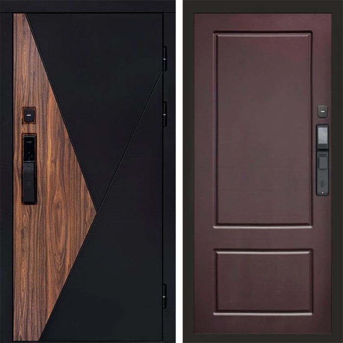 Дверь входная Termo Door Smart (Смарт) Матрикс (Matrix) Марсель Шоколад