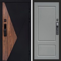 Дверь входная Termo Door Smart (Смарт) Матрикс (Matrix) Марсель Grey софт
