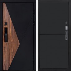 Входная дверь Smart (Смарт) Матрикс (Matrix) Нео Блэк