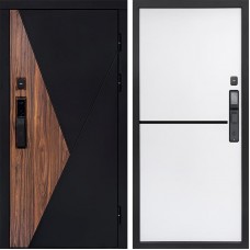 Входная дверь Smart (Смарт) Матрикс (Matrix) Нео White