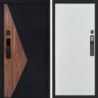 Дверь Termo Door Smart (Смарт) Матрикс (Matrix) Flat Белый софт