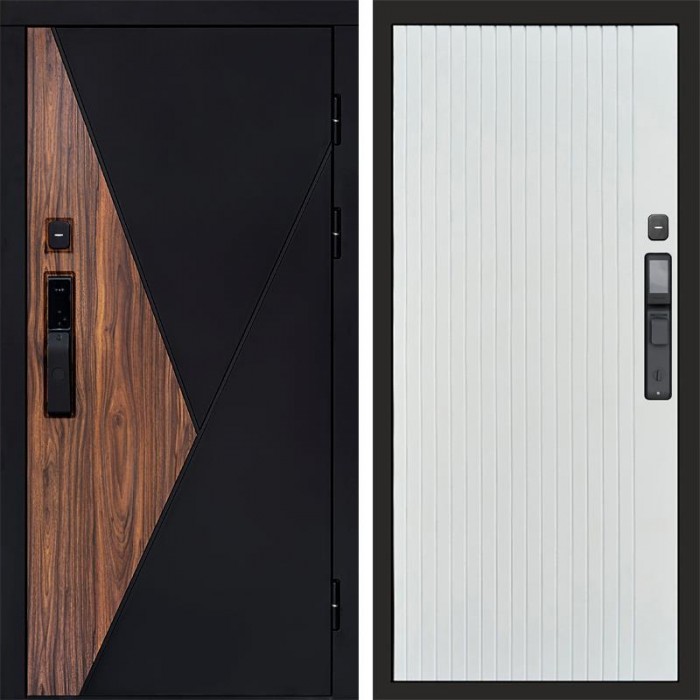 Дверь Termo Door Smart (Смарт) Матрикс (Matrix) Flat Белый софт
