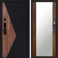 Входная дверь Smart (Смарт) Матрикс (Matrix) Зеркало 27 дуб