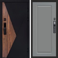 Входная дверь Smart (Смарт) Матрикс (Matrix) Гранд Grey софт