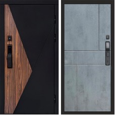Входная дверь Smart (Смарт) Матрикс (Matrix) Горизонт бетон темный
