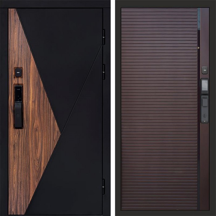 Входная дверь Smart (Смарт) Матрикс (Matrix) Porte Шоколад