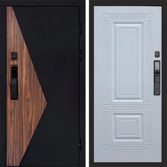 Termo Door Smart (Смарт) Матрикс (Matrix) Мадрид Белый софт