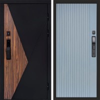 Termo Door Smart (Смарт) Матрикс (Matrix) Flat Grey Софт