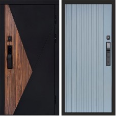 Termo Door Smart (Смарт) Матрикс (Matrix) Flat Grey Софт